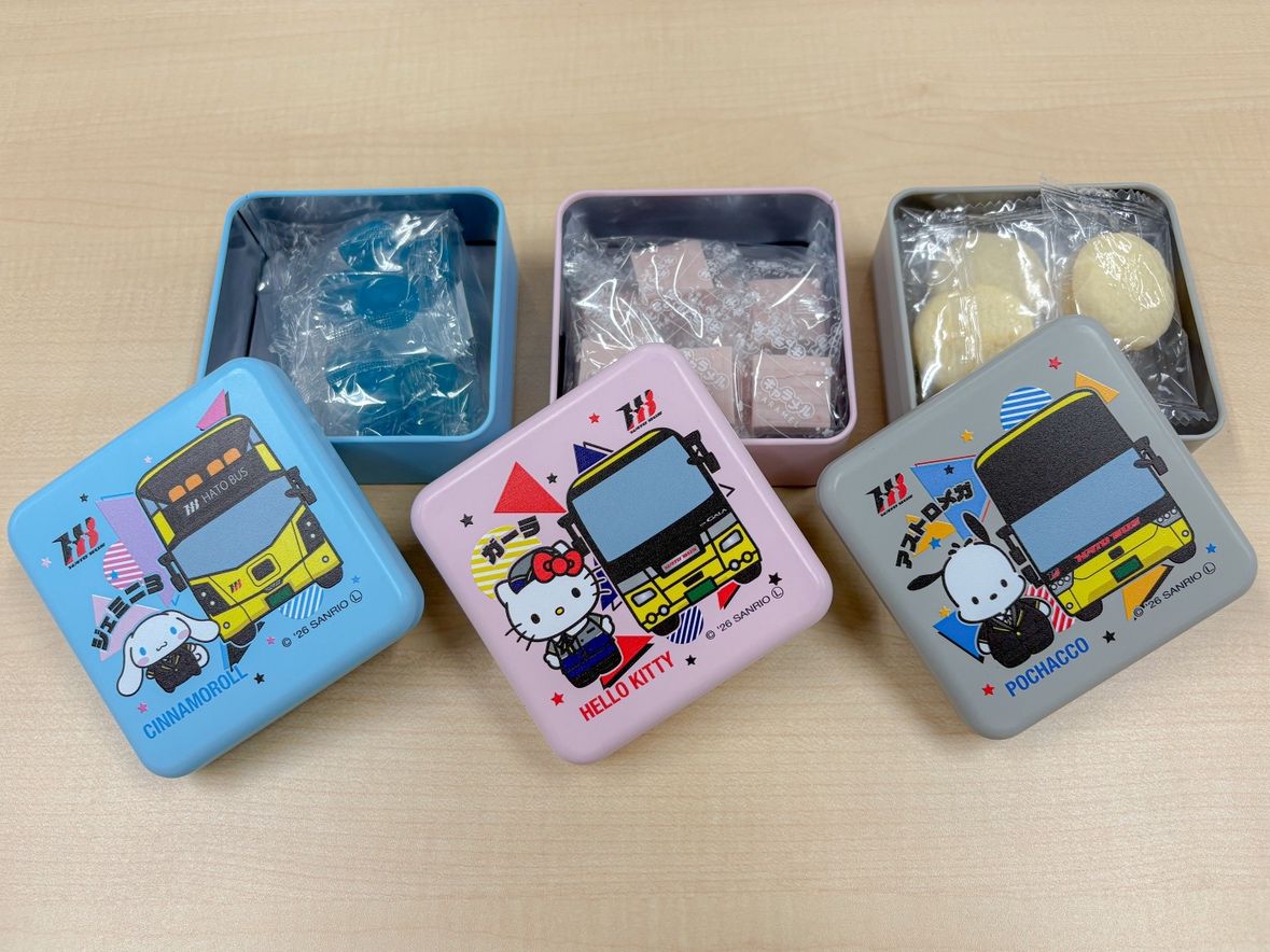 サンリオキャラクターズ 缶入りお菓子 ポチャッコ