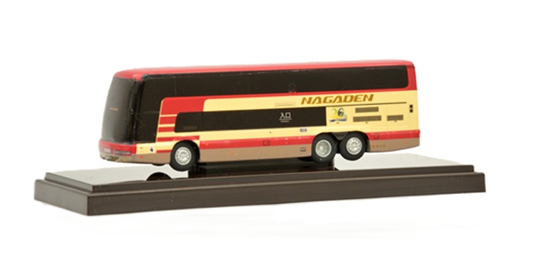 長電バス　エアロキング　アドウィング製　1/80スケールモデル