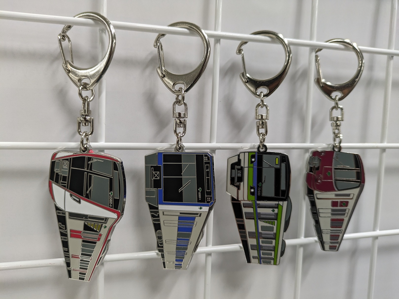 電車キーホルダー　都営浅草線5500形