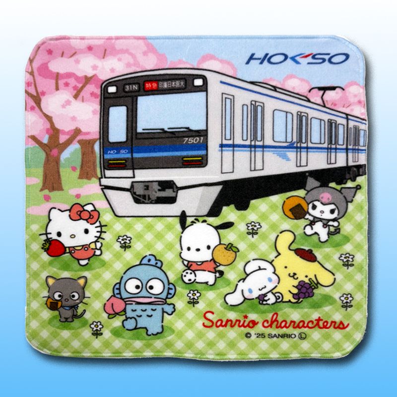 北総鉄道 サンリオキャラクターズ ハンドタオル