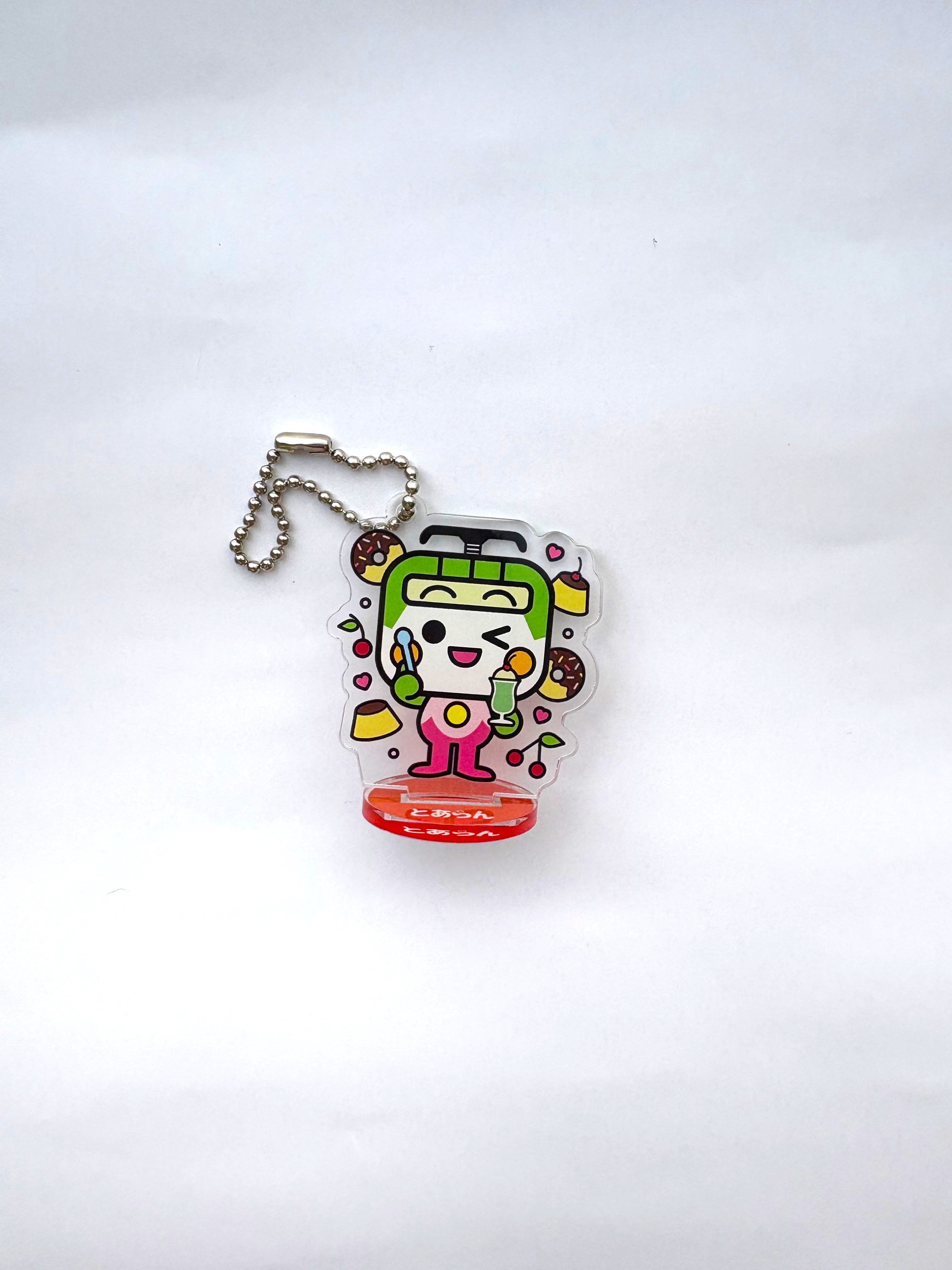  アクリルスタンドキーホルダー　とあらん（好きなたべもの）
